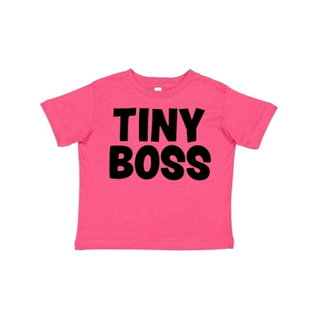 

Inktastic Tiny Boss Gift Toddler Boy or Toddler Girl T-Shirt
