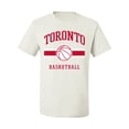 thumbnail image 2 of Wild Bobby City of Toronto Basketball Fantasy Fan Sports Men's T-Shirt, White, 3X-Large, 2 of 5