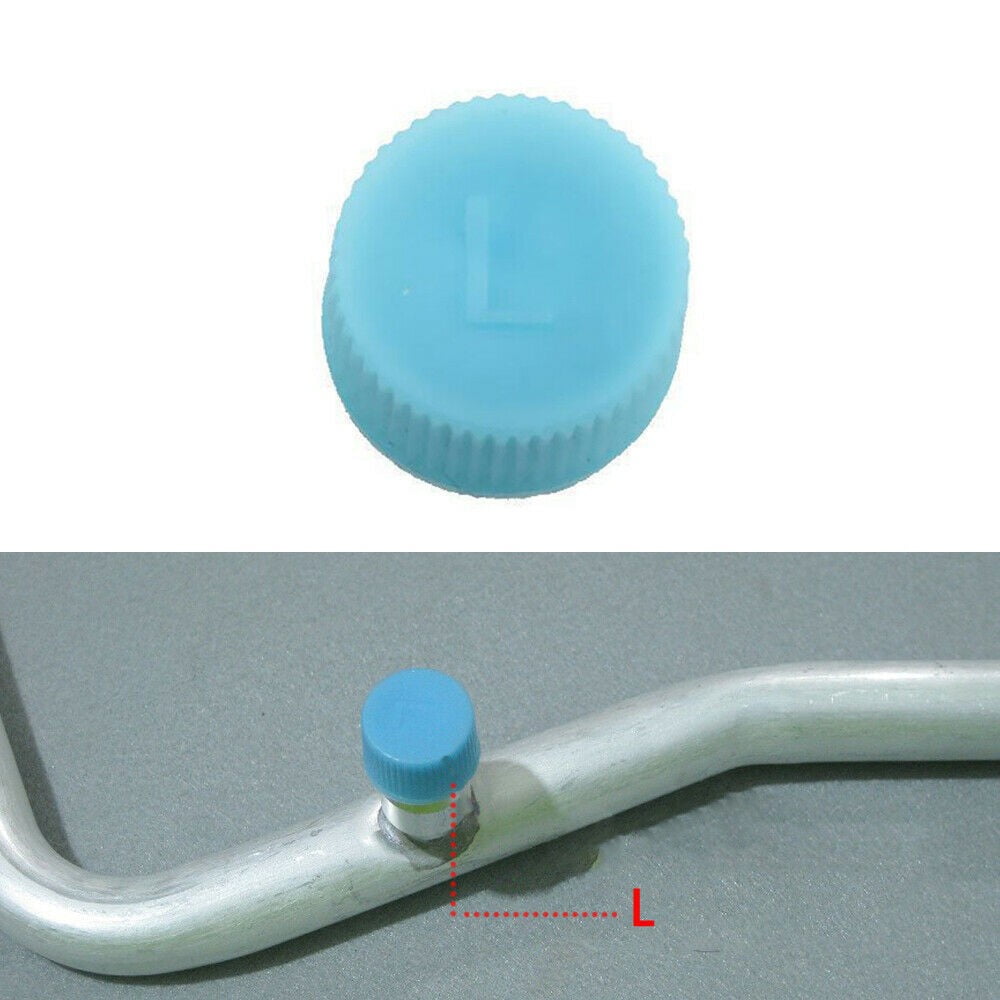 Lefu 2x High / Low Pressure AC A/C System Valve Cap Air