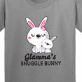 thumbnail image 4 of Inktastic Glammas Snuggle Bunny Easter Youth T-Shirt, 4 of 5