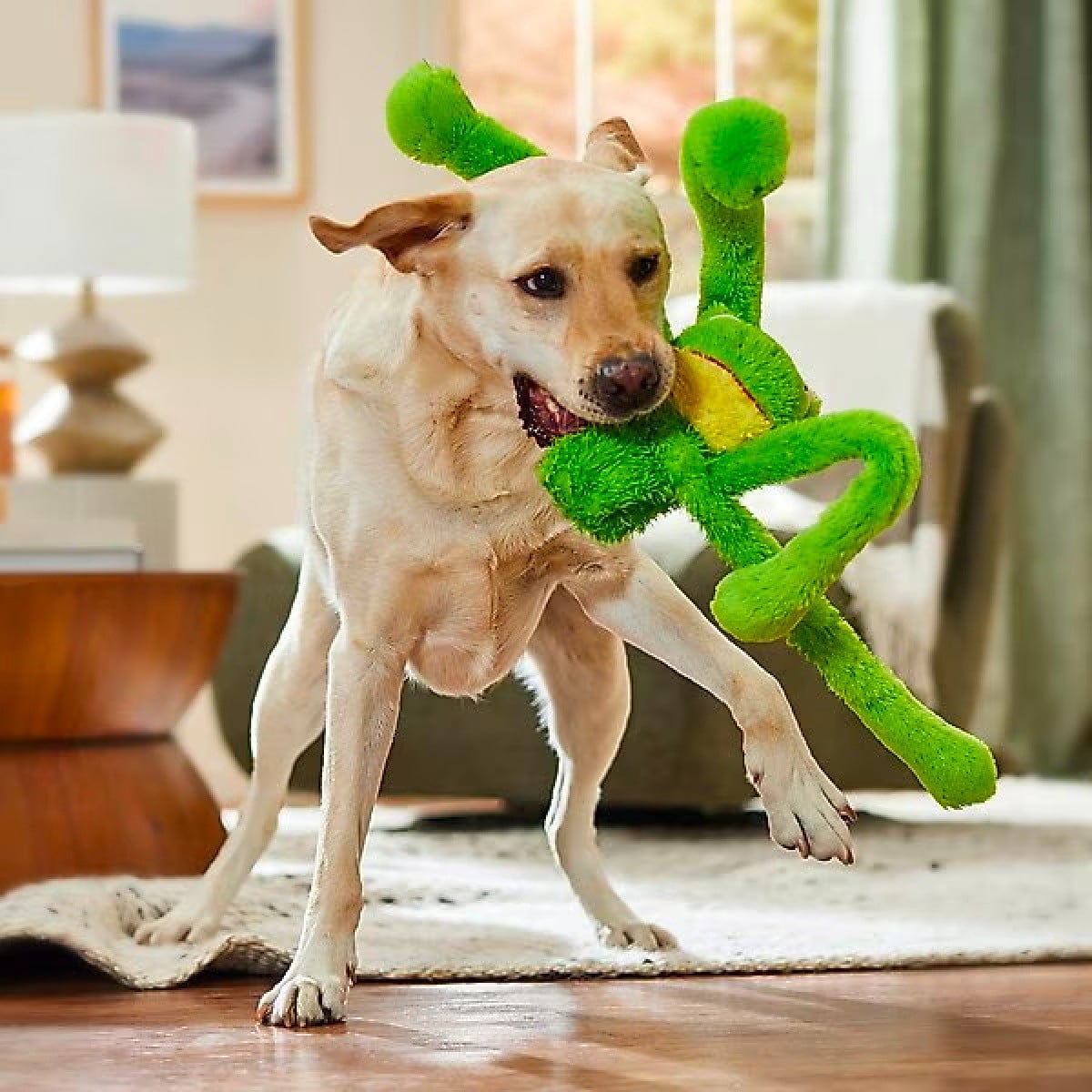 Large Extra Long Legs Over Sized Animal Dog Toy 27 inch Plush Multiple Squeakers (White and Black Cow)
