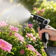 thumbnail image 5 of Turn Any Hose into a High Pressure Water Cleaning Jet, Heavy Duty Garden Hose Nozzle Spray Gun with Long Handle, Multi Function Lawn and Garden Watering Sprayer for Car Wash Yard Patio, 5 of 6