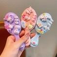 thumbnail image 2 of Sanrio Kuromi Cinnamoroll Melody peine con cojín de aire para niñas Mini peine con cojín de aire portátil para niños peine de masaje para el hogar, 2 of 5