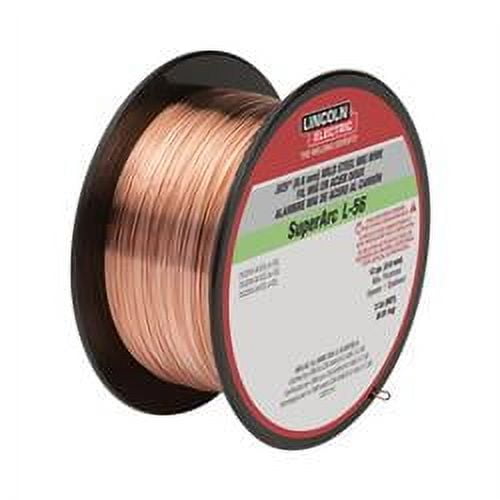 Lincoln Electric SuperArc L-56 MIG Welding WIre - Mild Steel, Copper Coated, .030in., 2-Lb. Spool, Model# ED030631