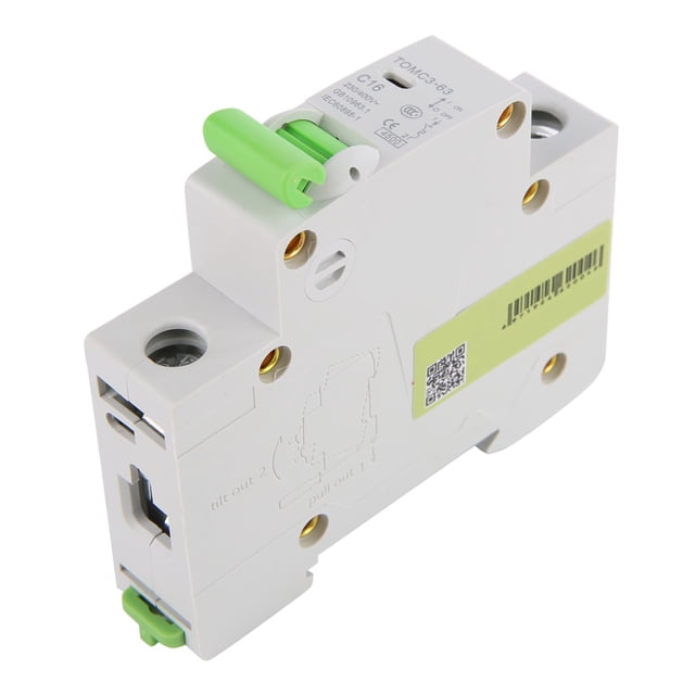 Disyuntor de fugas Disyuntor de corriente residual TOMC3-63 Protección contra sobrecarga para iluminación de edificios Hogar