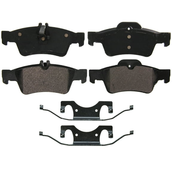 Wagner QuickStop ZX986 Semi-Metallic Disc Brake Pad Set Fits select: 2003-2014 MERCEDES-BENZ E, 2003-2013 MERCEDES-BENZ S