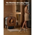 thumbnail image 5 of PAWBBY Self Cleaning Litter Box, Automatic Cat Litter Box Self Cleaning for Multi Cats, TUV Certified/Anti-Pinch/Safety Protection/Odor Removal/APP Control Extra Large Litter Box with Mat & Liner, 5 of 5