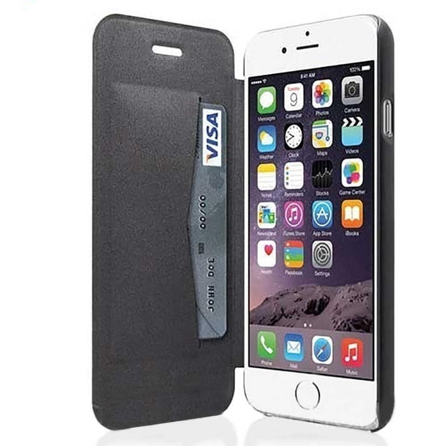 Funda ILUV Diary Card para iPhone 6 PLUS Negra