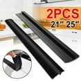 2X Silicone Kitchen Seals Gap Filler Stove Counter Gap Cover for Cooker