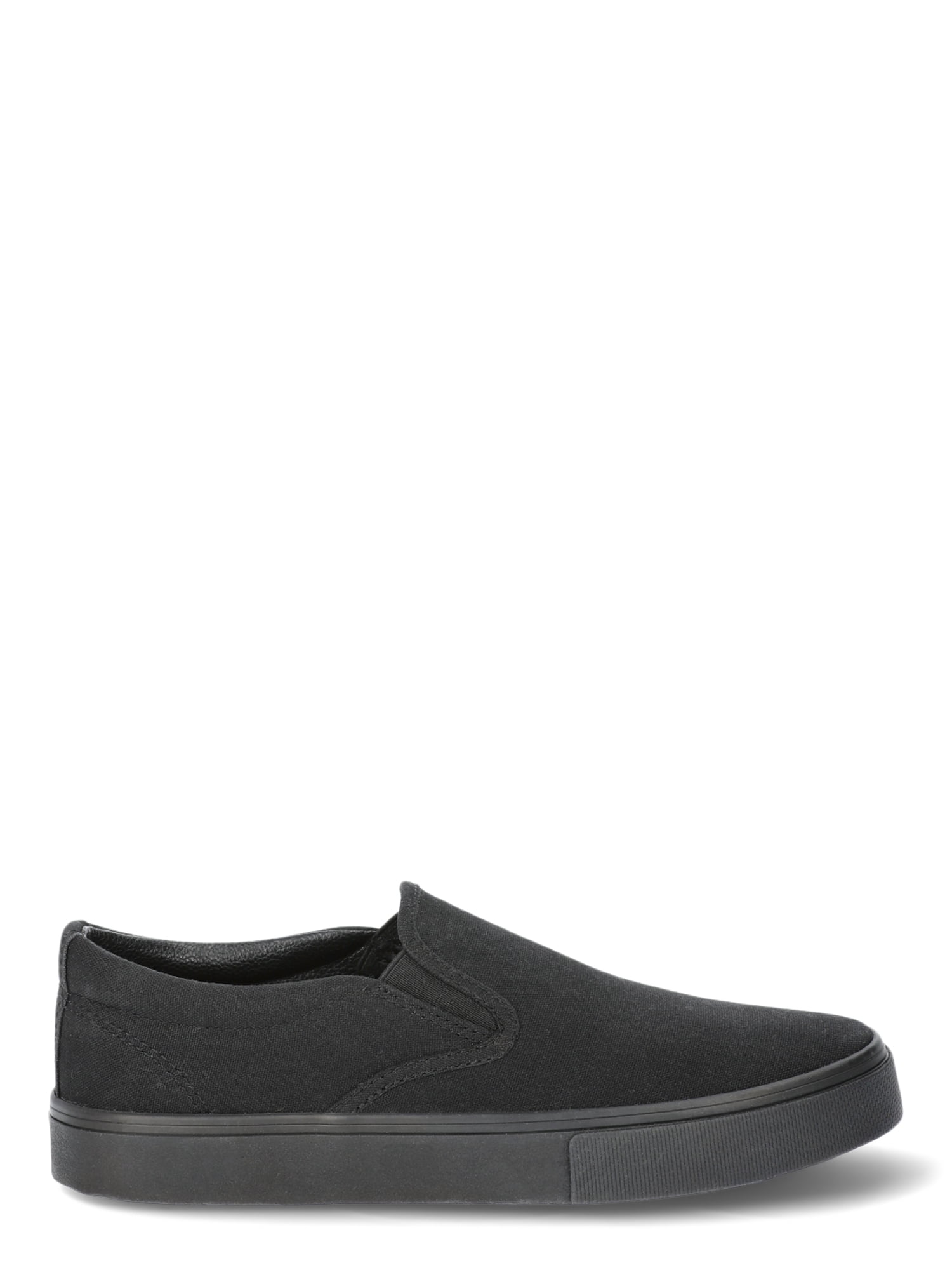 No Boundaries Canvas Slip On Sneakers, Women’s