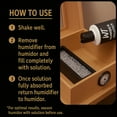 thumbnail image 3 of 2Pcs Cigar Humidor Solution 16 oz (500 ml) - Regular Liquid Solution for Summer Months Humid Climate/Winter & Dry Climate - Premium Propylene Glycol PG Solution Formula - Safe and Non-Toxic, 3 of 5