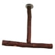 thumbnail image 1 of Percha para loros, soporte para pájaros, percha de madera para loros, accesorios para jaulas, jaula para pájaros de juguete 25cmx25cmx2.5cm, 1 of 9