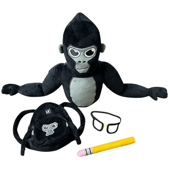 Adorable Gorilla Figurine, Cute Monkey Statue for Game Fans, Excellent Decorative Gift for Birthdays and Festivals