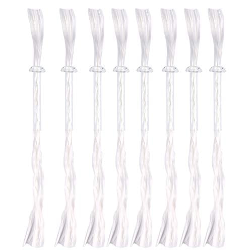 IMIKEYA 20pcs Replacement Fiberglass Wicks 4.52in Fiberglass Candle