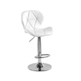 thumbnail image 1 of SET DE 2 BANCOS PARA BARRA CON RESPALDO ALTO COLOR BLANCO, 1 of 7