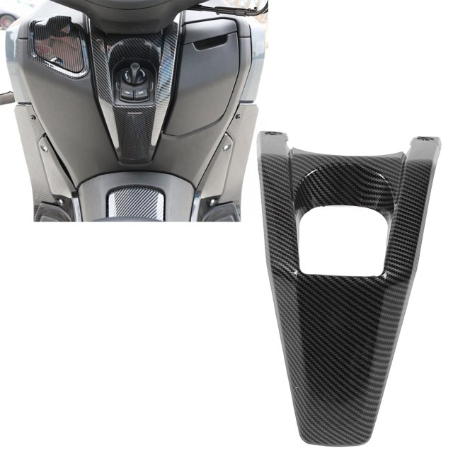 Motorcycle Fuel Gas Frame Panel, Hard Gas Cover Panel Carbon Fiber Style for NMAX 125 155