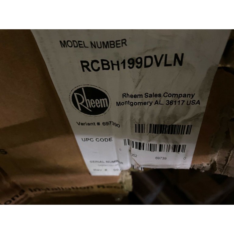 NEW RHEEM Prestige 9.9 GPM Natural Gas High Efficiency Combi Boiler 199000  BTU - Walmart.com
