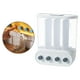 thumbnail image 3 of Dispensador de alimentos secos de pared con compartimentos para cereales, arroz, dulces 4 cuadrícula, 3 of 9