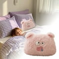 thumbnail image 2 of Juguete almohada con cabeza de animal adorable, infancia sin límites, nuevo favorito para la decoración del hogar, te aporta alegría y relajación (E), 2 of 7