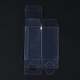 thumbnail image 2 of 50pcs Rectangle Transparent Plastic PVC box Gift Packaging Waterproof Folding box for & Molds Clear box: 5x5x10.1cm, 2 of 3