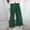 Green Pants for women, variant on Fashionable Casual Loose Ruffled Lace Up Pants Soft Breathable Summer Wear Stylish Comfortable Long Pants for Daily Casual Party Vacation Activities Green M