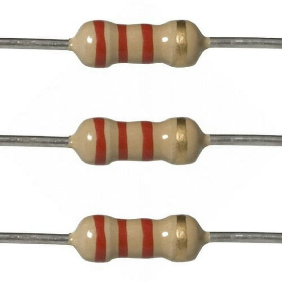 E-Projects 25EP5122K20 2.2k Ohm Resistors, 1/2 W, 5% (Pack of 25)