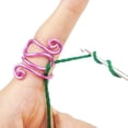 thumbnail image 3 of Cercle de Tension Crocheté à la Main Métal Guide de Fil Ouvert, 3 of 7