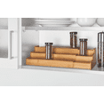 thumbnail image 3 of Better Homes & Gardens, Bamboo Organizers Expandable Spice Rack, 3-Tier, 12.91-22.4x7.67x4.4 in, 3 of 6