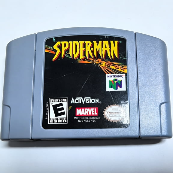 Spider Man for Nintendo 64 USA Version