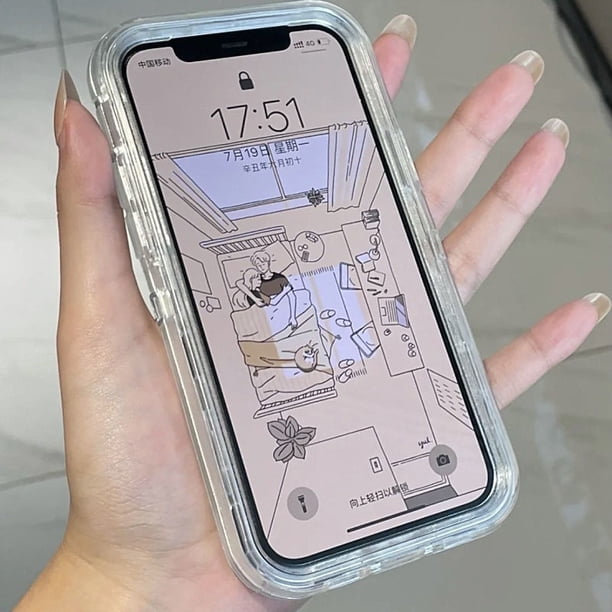 Carcasa Mate A Prueba De Golpes Para IPhone 11, 12, 13 Pro Max XR XS X 7 8 Plus SE Mini Funda De Silicona De Lujo Para Parachoques Transparente De Policarbonato