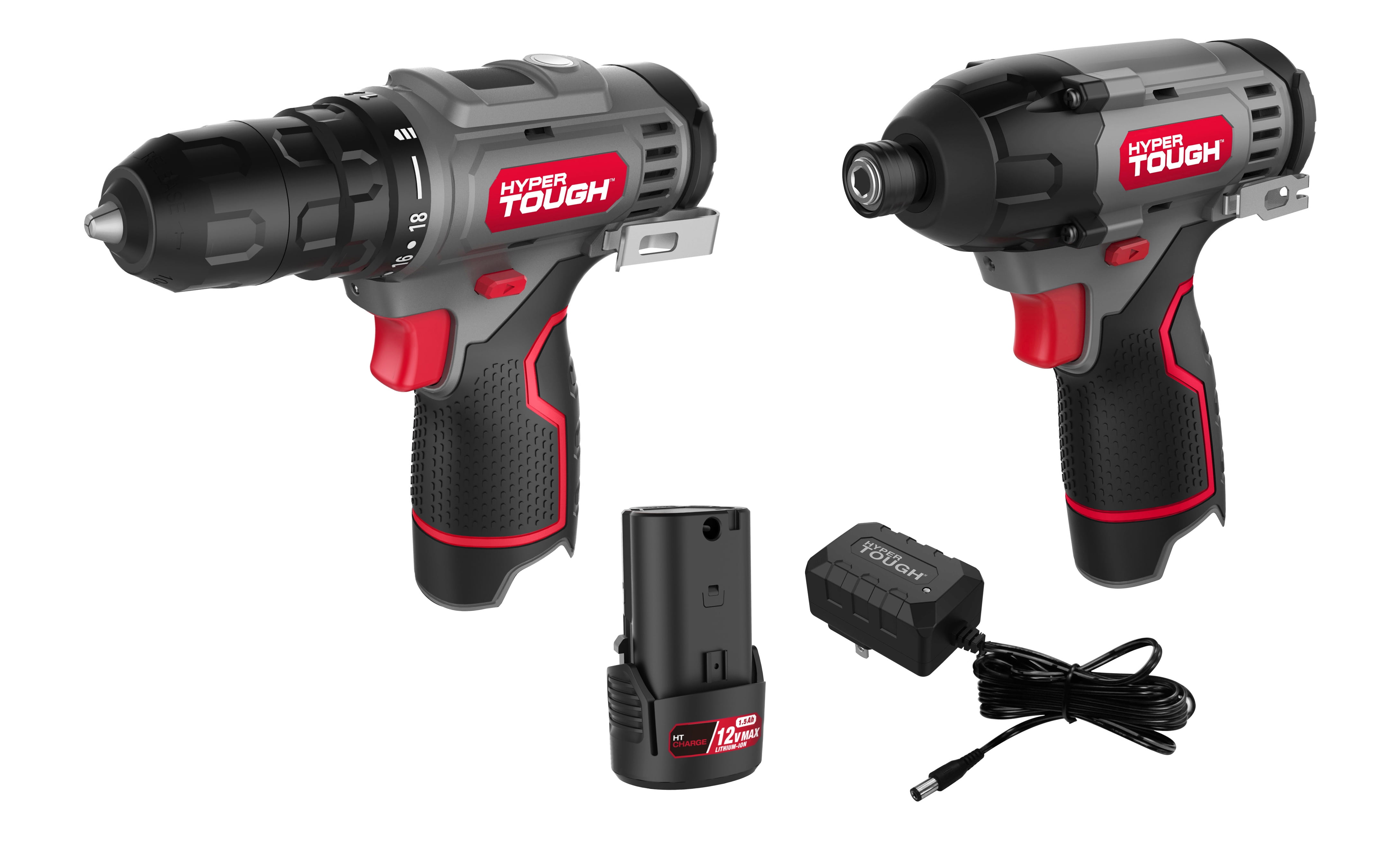 Hyper tough 20v max cordless combo kit sale