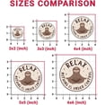 thumbnail image 3 of 3 Pcs Relax Nothing is Under Control Sticker Chilling Sloth Yoga Stickers, Funny Sarcastic Adults Decal Inspirational Quote - Vinyl Sticker 3 Inches for Water Bottles Laptop Phone Car Helmet Hard Hat, 3 of 5