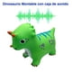 thumbnail image 4 of Montable Inflable Brincolin Para Niños Dinosaurio Musical Decorado Ecobaby Original, 4 of 5