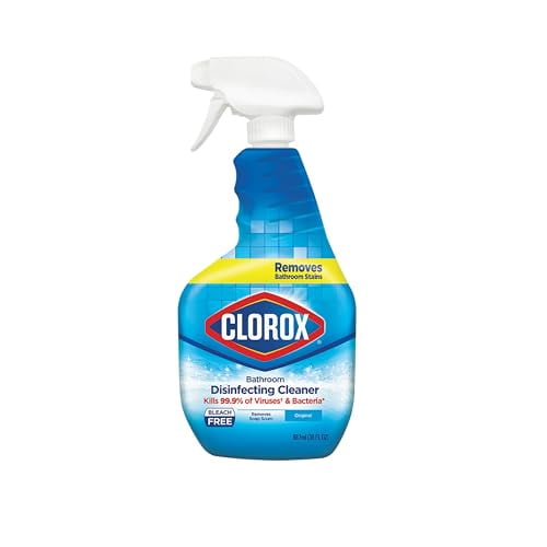 Clorox Bathroom Disinfecting Cleaner, Original, Spray Bottle, 30 fl oz