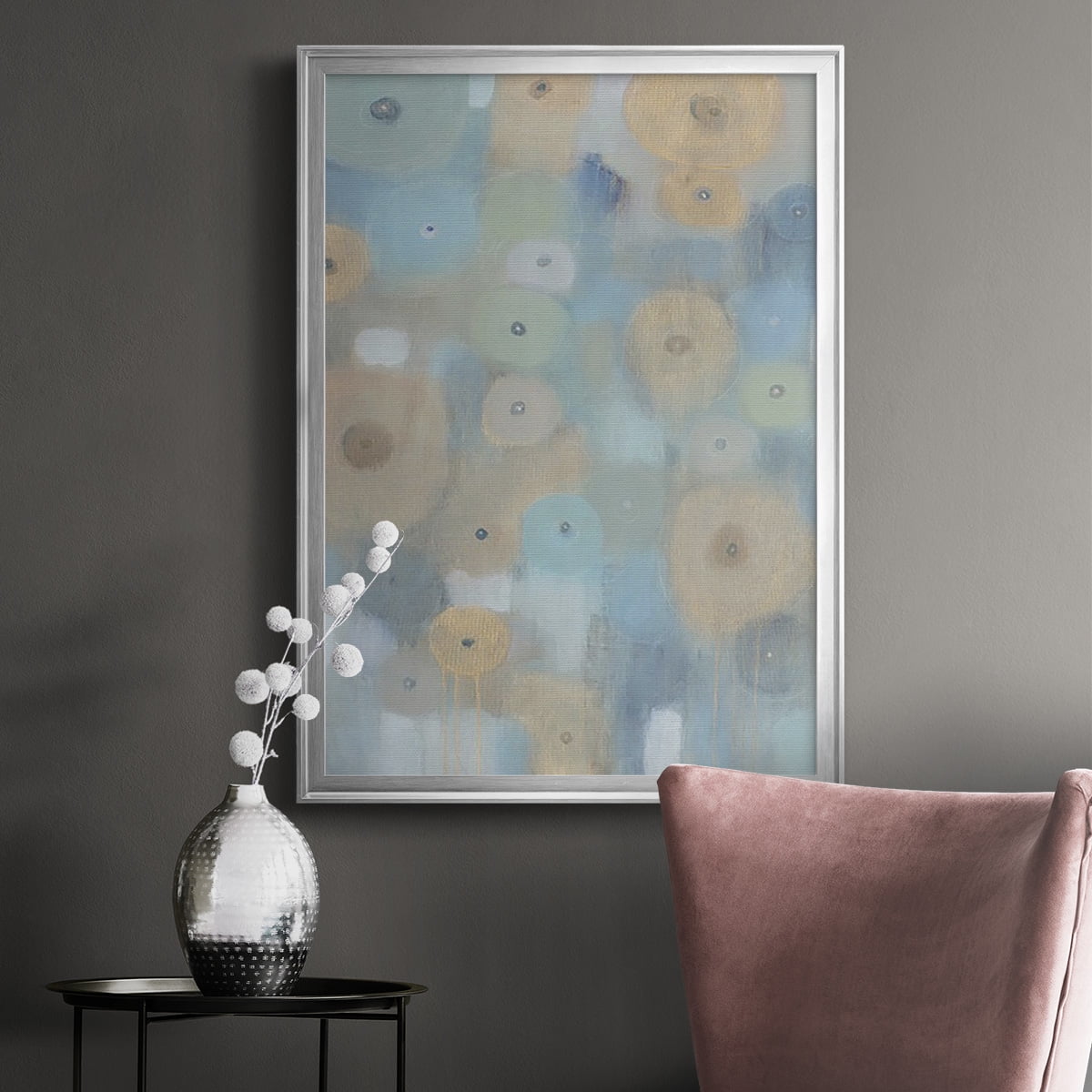 Spinning Wheels II Premium Framed Print, in Gold, Black, or Silver - Ready to Hang
