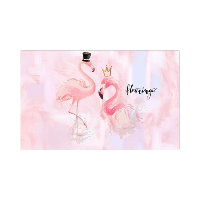 Tapestry Flamingo para pared, pintura estética para pared, 95 x 73 cm