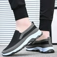 thumbnail image 3 of Mepaouo Men's Slip on Hiking Shoes Outdoor Athletic Walking Sneakers Arch Support Orthopedic Moccasins, 3 of 6