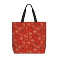 thumbnail image 1 of Disketp Tomatoes Bolsa Tote de Lona para Mujer, Bolso de Hombro y Cruzado con Cierre de Cremallera, 1 of 7