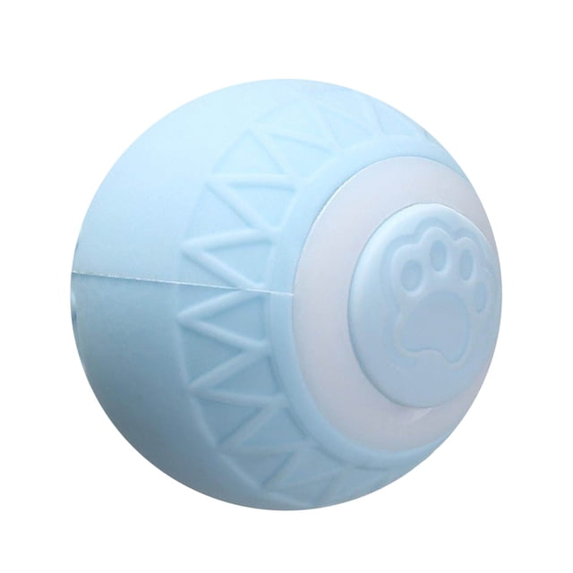 Rotating Toy: Interactive Cat Toy, Automatic Rolling with Lights, PP Material, Stimulate Instincts