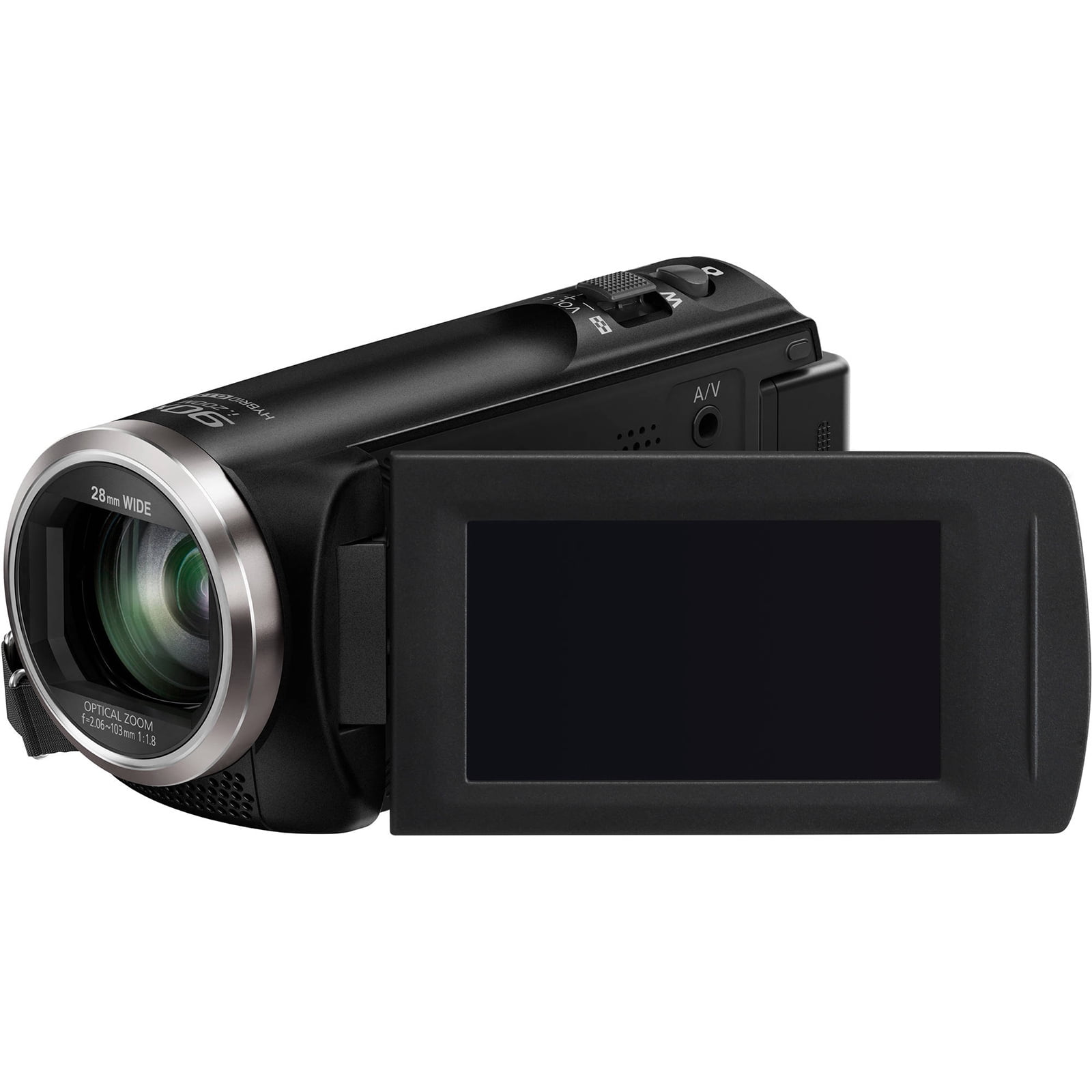 Panasonic HC-V180K Digital Video Camera - Full HD, 50x Optical