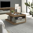 thumbnail image 3 of Mesa de Centro Moderna Bossa Rydon Rectangular MDF Acero, 3 of 4