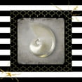 thumbnail image 2 of LightBoxJournal 12x12 Black Ornate Wood Framed with Double Matting Museum Art Print Titled - Golden Sea With Stripes 5, 2 of 4