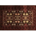 thumbnail image 1 of Ahgly Company Indoor Rectangle Oriental Brown Industrial Area Rugs, 4' x 6', 1 of 4