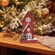 thumbnail image 4 of Casa de Navidad Pueblo Luces LED Edificios de madera en miniatura Casa de Navidad Escena de nieve Decoraciones de escritorio Figuras para EstiloA 16x13x30cm Soledad Casa de pueblo, 4 of 7