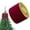 Wine, variant on 1 Roll Christmas Velvet Ribbon, 6cm Wide x 2 Meter Soft Plush Velvet Ribbon with Gold Edge for Christmas Gift Wrapping Wreath Tree Hair Bow DIY Decor, Clearance Dark Forest Green
