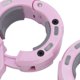thumbnail image 3 of M Buder Abrazaderas Magnéticas para Barra de 50mm, Clips de Cuello de Bloqueo de Placa de Peso de Liberación Rápida para Entrenamiento de Levantamiento de Pesas, Par, Rosa y Gris (18 cm / 7 in), 3 of 9