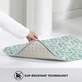 thumbnail image 4 of Daisy floral A Door Mat for Indoor, Welcome Door Mats Front Entrance Rug, Non-Slip Bathroom kitchen Rugs for Inside Floor, Small Rug Dog Door Mat 20X31.5 Inch, 4 of 5
