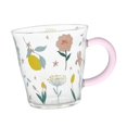 thumbnail image 4 of Taza de Café BLESIY de Cristal Floral 400ml, Taza de Té Resistente al Calor, 4 of 8