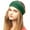 Green, variant on CXHEGBEJ Stretchy Knotted Headband for Women Turban Head Wrap Quick Dry Wide Elastic Hairband for Sport Yoga Fitness Hair Accessories Black