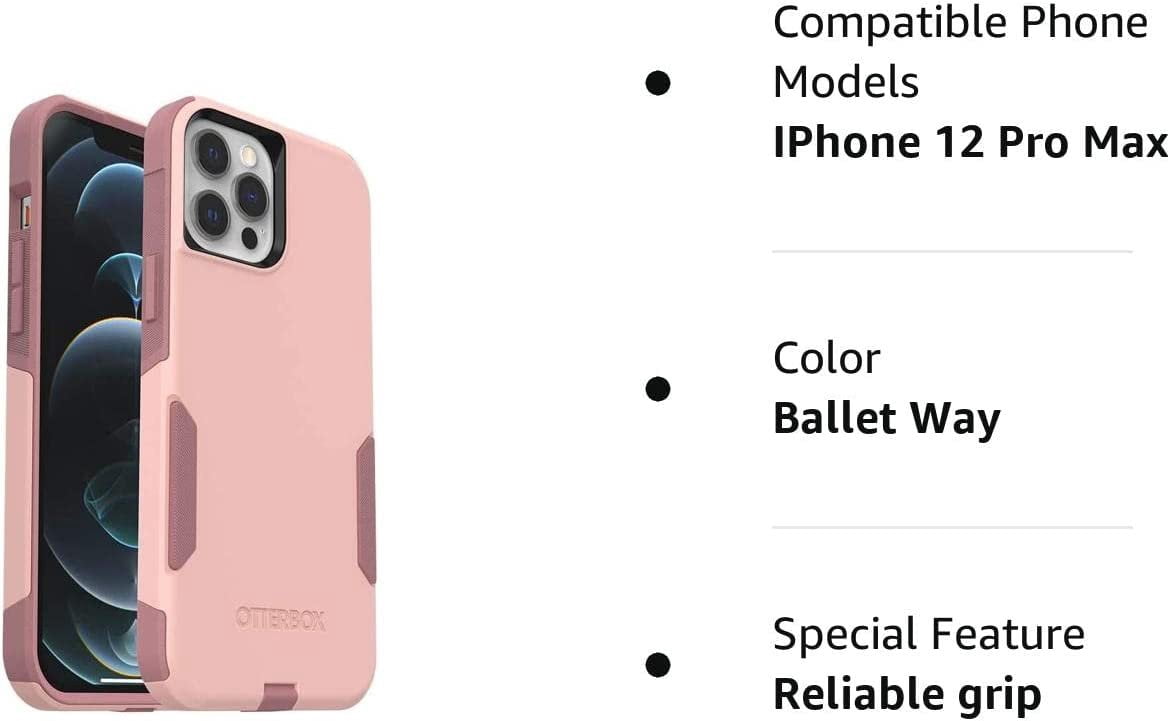 Otterbox Commuter Series Case for iPhone 12 PRO MAX ONLY Non-Retail Packaging - Ballet Way